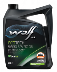 Wolf ECOTECH 5W30 SP/RC G6 Синт. Моторное масло 5л