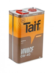 TAIF VIVACE 0w40 4л Моторное масло