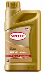 Sintec Premium 9000 5W40 ACEA A3/B4 1л Моторное масло