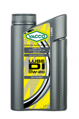 YACCO LUBE DI 0W20 Синт. Моторное масло 1л