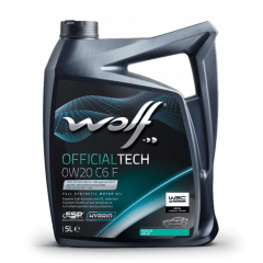 Wolf OFFICIALTECH 0W20 C6 F Синт. Моторное масло 5л
