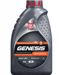 Лукойл Genesis Armortech VN 5W30 1л. Масло моторное