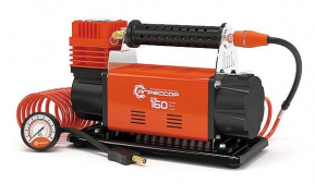 Компрессор автомобильный АГРЕССОР AGR-160, 12V, 600W, производ-сть 160 л./мин., переходники д