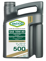 YACCO VX 500 10W40 п/синт. Моторное масло 5л