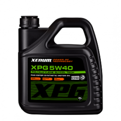 Xenum XPG 5W40 Синт. Моторное масло полиалкиленгликолевое 4л
