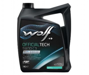 Wolf OFFICIALTECH 5W30 С3 Синт. Моторное масло 4л