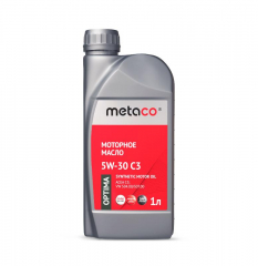 Metaco Optima 5W30 C3 1л Масло моторное