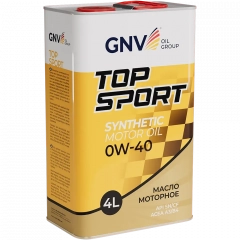 GNV Top Sport 0W40 Моторное масло 4л