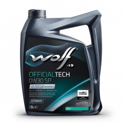 Wolf OFFICIALTECH 0W30 SP Синт. Моторное масло 5л