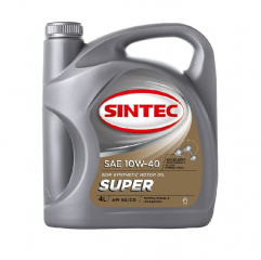 Sintec Super 10W40 API SG/CD 4л Моторное масло