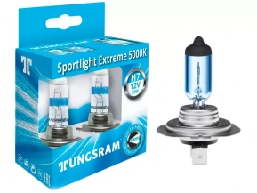 Автолампа H7 12V- 55W (PX26d) (+40% света) 5000KSportlight Extreme (к.уп.2шт) TUNGSRAM