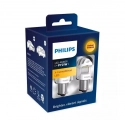 Автолампа PY21W BAU15s LED X-treme Ultinon LED + CANbus (упаковка 2шт) 12V PHILIPS
