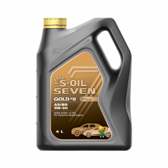 S-OIL 7 GOLD #9 A5/B5 5W30 Синт. Моторное масло 4л